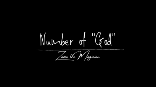The Number Of God by Zazza The Magician - INSTANT DOWNLOAD - Merchant of Magic