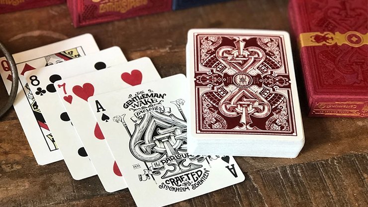 The Parlour Playing Cards (Red) - Merchant of Magic