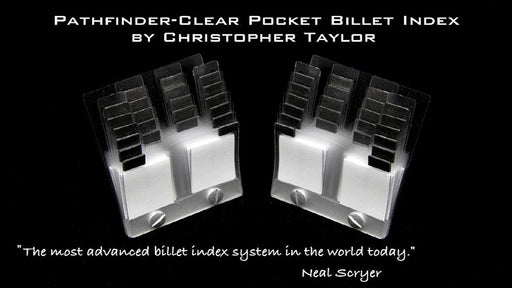 The Path Finder Clear Pocket Index Single by Christopher Taylor - Merchant of Magic