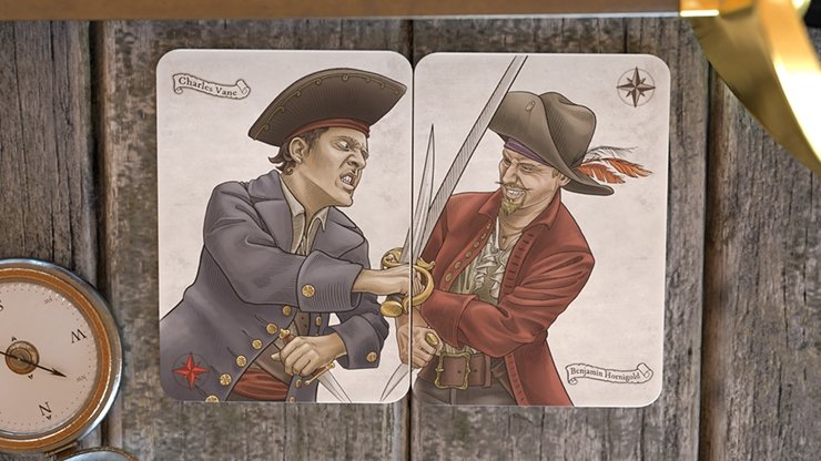 The Pirate Deck (colorized) Playing Cards - Merchant of Magic
