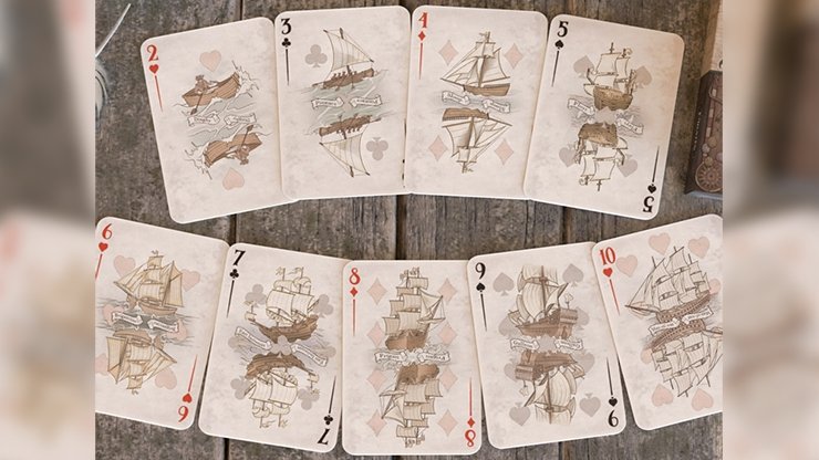 The Pirate Deck (colorized) Playing Cards - Merchant of Magic