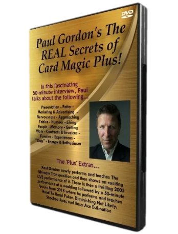 The Real Secrets of Card Magic Plus! by Paul Gordon - Merchant of Magic