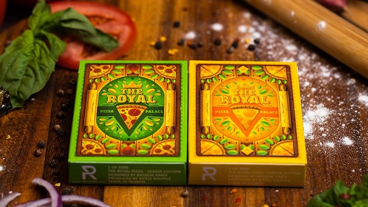 The Royal Pizza Palace Playing Cards Set by Riffle Shuffle - Merchant of Magic