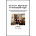 The Secret Ingredients to Restaurant Magic - Book - Merchant of Magic