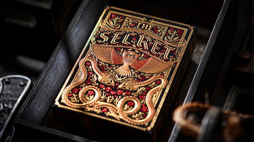 The Secret (Scarlet Edition) Playing Cards by Riffle Shuffle - Merchant of Magic