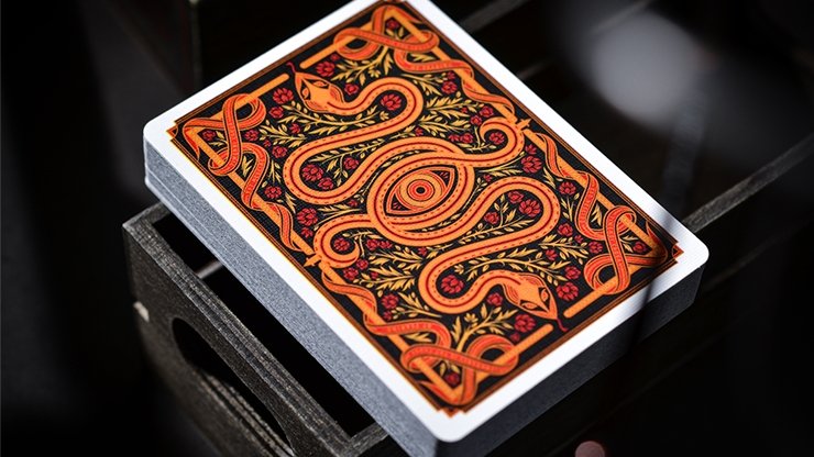 The Secret (Scarlet Edition) Playing Cards by Riffle Shuffle - Merchant of Magic