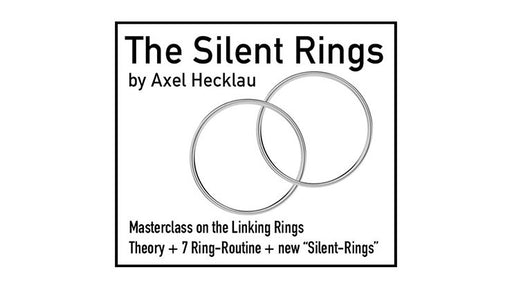 The Silent Rings by Axel Hecklau (Part I and Part II) Linking Rings Training - INSTANT DOWNLOAD - Merchant of Magic