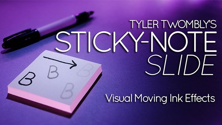 The Sticky-Note Slide by Tyler Twombly - VIDEO DOWNLOAD - Merchant of Magic