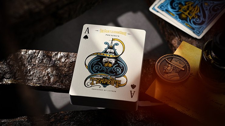 The Tale of the Tempest (Ocean) Playing Cards - Merchant of Magic