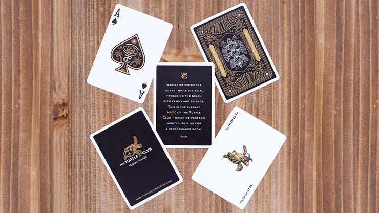 The Turtle Club Playing Cards - Merchant of Magic