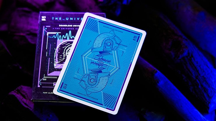 The Universe Space Man Edition Playing Cards by Jiken & Jathan - Merchant of Magic