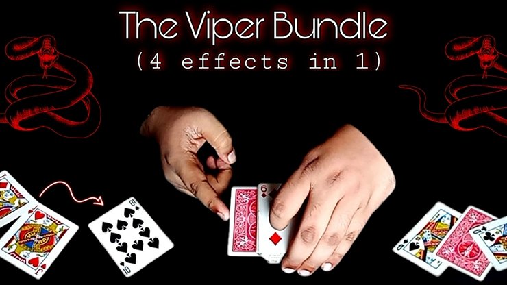 The Viper Bundle (4 effects in 1) by Viper Magic video - INSTANT DOWNLOAD - Merchant of Magic