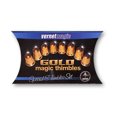 Thimbles Set (Gold) by Vernet - Merchant of Magic