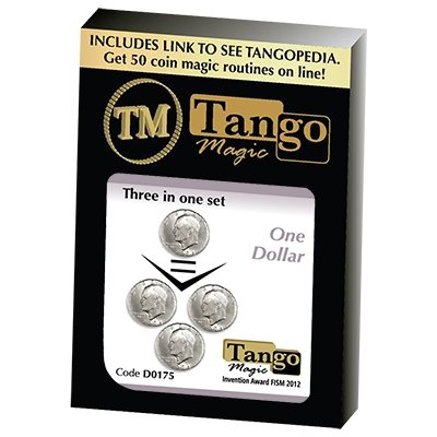 Three in One (Eisenhower Dollar) Set by Tango - Merchant of Magic