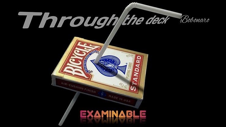 THROUGH THE DECK by Bobonaro - INSTANT DOWNLOAD - Merchant of Magic