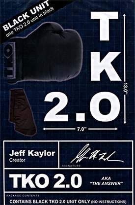 TKO 2.0 Gimmick only (Black) by Jeff Kaylor - Merchant of Magic