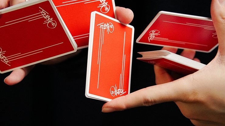 Tomato at the Edge Playing Cards - Merchant of Magic