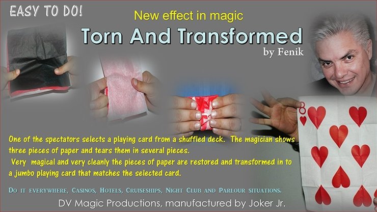 Torn and Transformed by Fenik - Trick - Merchant of Magic
