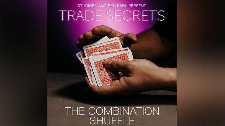 Trade Secrets #1 - The Combination Shuffle by Benjamin Earl and Studio 52 video - INSTANT DOWNLOAD - Merchant of Magic