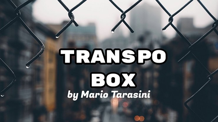 Transpo Box by Mario Tarasini - INSTANT DOWNLOAD - Merchant of Magic