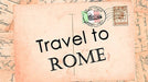 Travel to Rome by Sandro Loporcaro - INSTANT VIDEO DOWNLOAD - Merchant of Magic