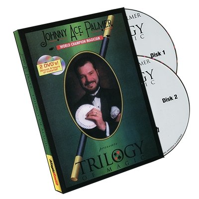 Trilogy (2 DVD Set) by Johnny Ace Palmer - DVD - Merchant of Magic