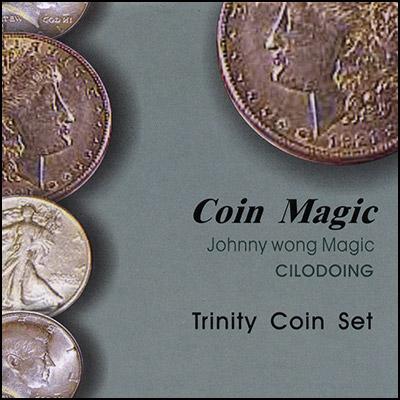 Trinity Coin Set (US Half Dollar Version with DVD) - Merchant of Magic