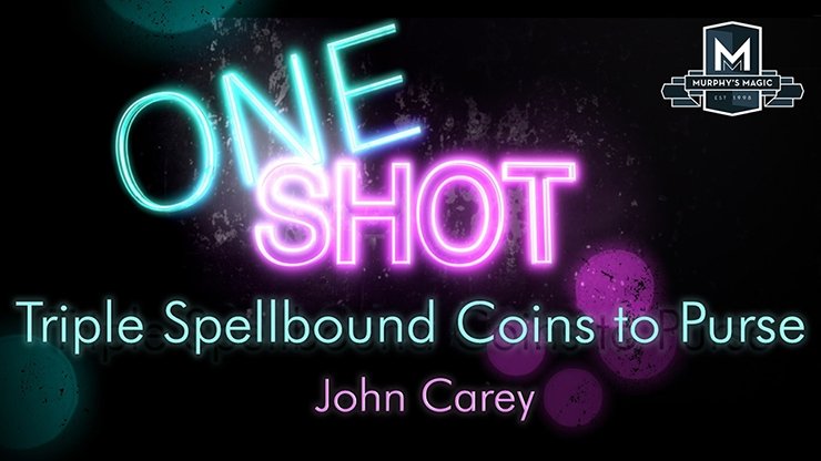 Triple Spellbound Coins to Purse by John Carey - INSTANT DOWNLOAD - Merchant of Magic