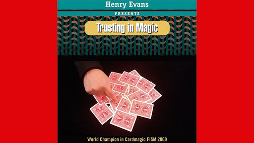 Trusting in Magic (DVD and Blue Gimmick) by Henry Evans - Merchant of Magic