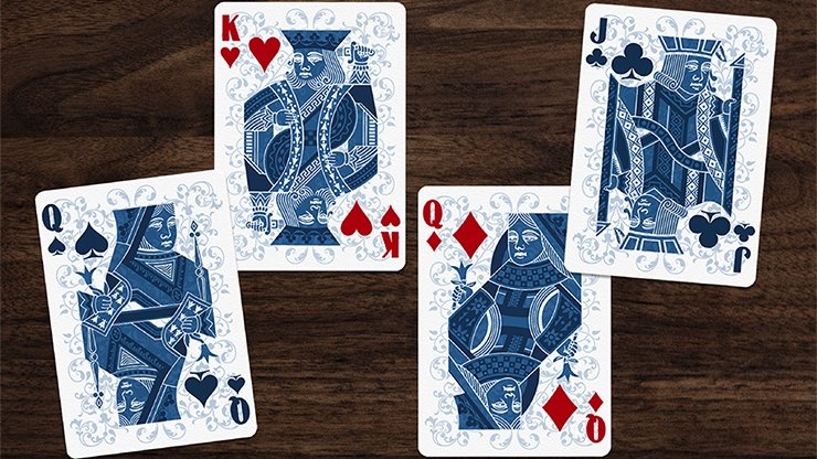 Tulip Playing Cards (Light Blue) by Dutch Card House Company - Merchant of Magic