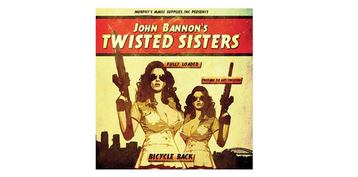 Twisted Sisters 2.0 Bicycle Red Back by John Bannon - Merchant of Magic