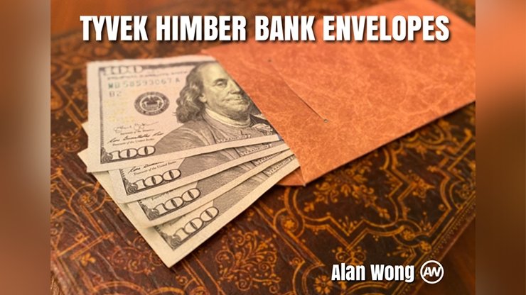 Tyvek Himber Bank Envelope SET by Alan Wong - Merchant of Magic