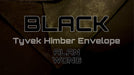 Tyvek Himber Envelopes BLACK (Pack of 10) - Merchant of Magic