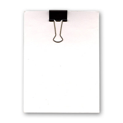 Clip Board (4 Inches X 5.5 Inches) by Uday - Trick - Merchant of Magic Magic Shop