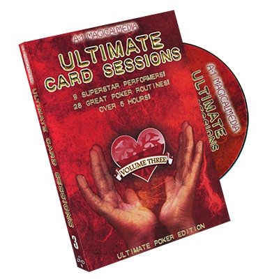 Ultimate Card Sessions DVD - Vol 3 - Ultimate Poker Edition - Merchant of Magic