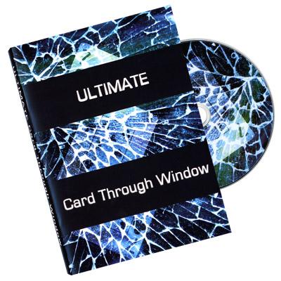 Ultimate Card Through Window DVD - Eric James - Merchant of Magic