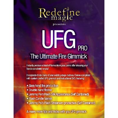 Ultimate Fire Gimmick Pro (Gimmick and DVD) by Jeremy Pei - DVD - Merchant of Magic