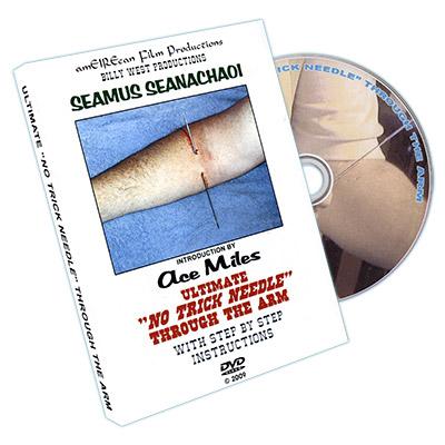 Ultimate No Trick Needle Through Arm by Seamus Seanachaoi - DVD - Merchant of Magic