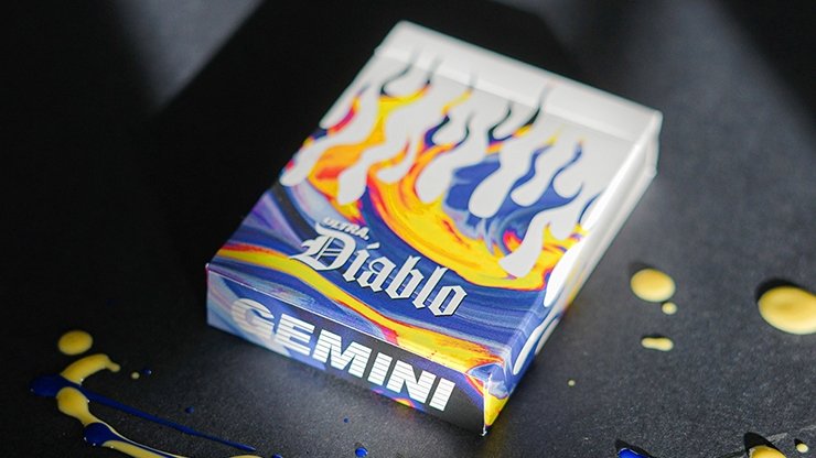 Ultra Diablo Blue Playing Cards by Gemini - Merchant of Magic