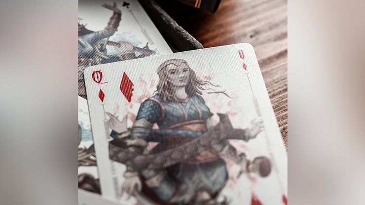 Umbra Merlot Playing Cards - Merchant of Magic