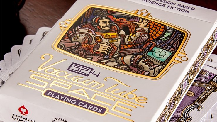 Vacuum Tube Space Playing Cards - Merchant of Magic