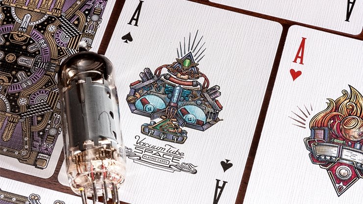 Vacuum Tube Space Playing Cards - Merchant of Magic