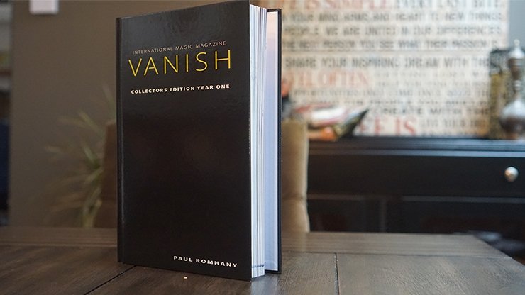 VANISH MAGIC MAGAZINE Collectors Edition Year One (Hardcover) by Vanish Magazine - Book - Merchant of Magic