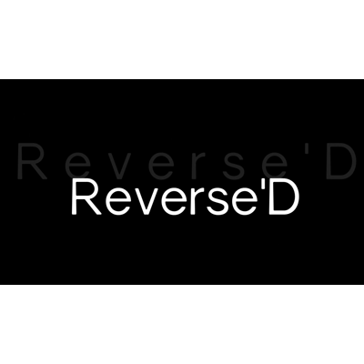 Reverse D by Lyndon Jugalbot,Rich Piccone and Tom Elderfield - - INSTANT DOWNLOAD
