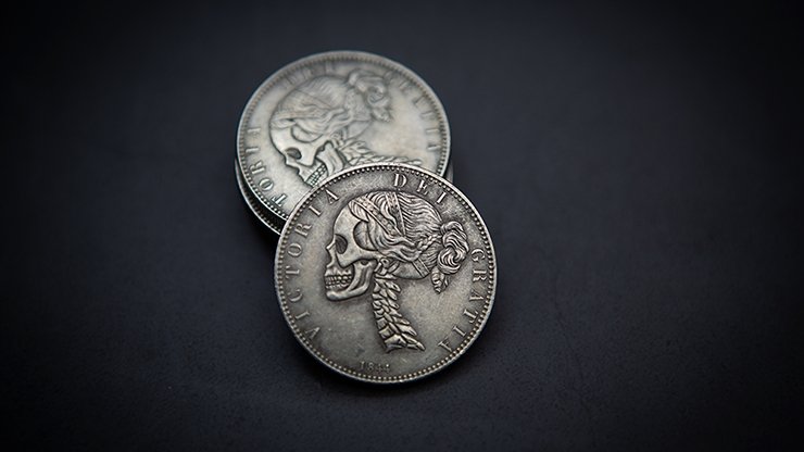 Victoria Skull Head Coin - Merchant of Magic