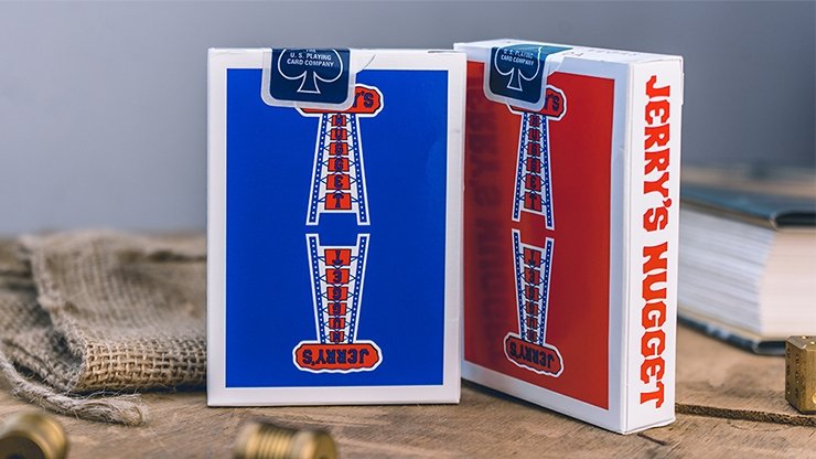 お*引様 Jerry's Nugget playing cards Old de Vintage Feel Jerry's Nuggets (Blue) Playing Cards– Merchant of Magic