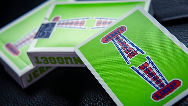 Vintage Feel Jerry's Nuggets (Green) Playing Cards - Merchant of Magic