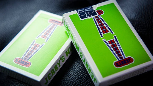 Vintage Feel Jerry's Nuggets (Green) Playing Cards - Merchant of Magic