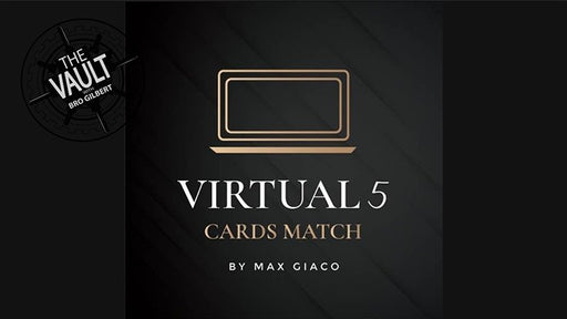 Virtual 5 Cards Match - INSTANT DOWNLOAD - Merchant of Magic