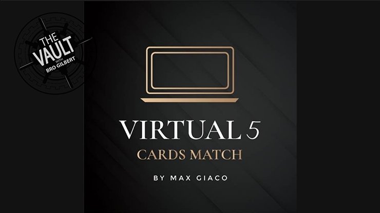 Virtual 5 Cards Match - INSTANT DOWNLOAD - Merchant of Magic